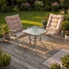 3-Piece Outdoor Bistro Set
