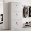 6-Compartment Metal Staff Locker