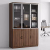 Three Door Wooden Bookcase