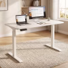 Ergonomic 1.2m White Smart Office Desk