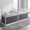 2 Person Office Cubicle Workstation Desk