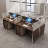 4-Way Office Workstation With Drawers